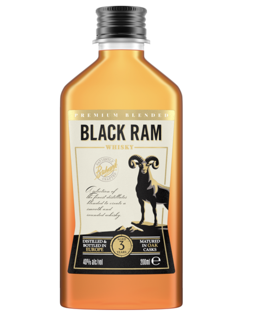 Віскі Black Ram 40% 0.2 л 